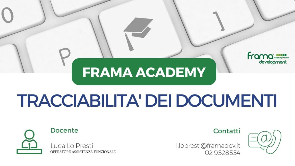 Ad Hoc Revolution Zucchetti - Tracciabilità dei documenti